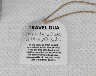 Islamitisch Dua-autoornament: Mihrab-hangende decoratie van acryl