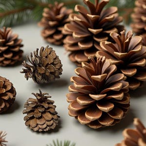 pinecone pinecones pine cone crafters supplies wreath garland decor