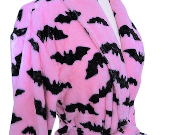 Rosa fladdermössbadrock - Storlekar S till 3X