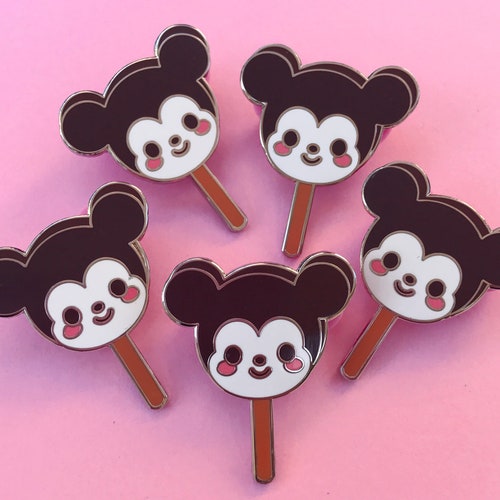 Mouse Cream Bar Enamel Pin