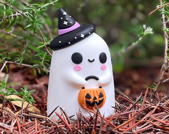 Ghost Witch Halloween Figurine