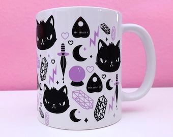 Cat Magic Ceramic Mug