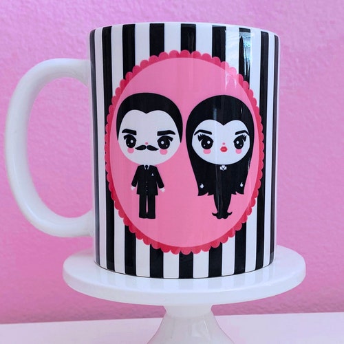 Gomez & Morticia Addams Mug