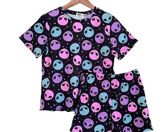 Alien Pajamas - Shorts and Top Set