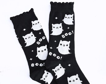 Cat Ghost Socks