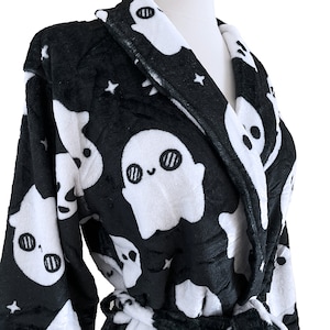 Ghost Friends Bath Robe - Sizes S to 3X
