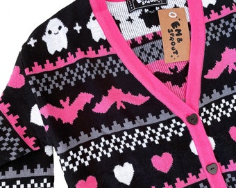 Valloween Spooky Ghost Sweater - Available in sizes S to 3X