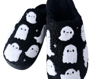 Ghost Friends Slippers - Sizes 5-12