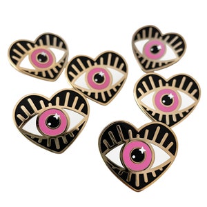 Evil Eye Enamel Pin