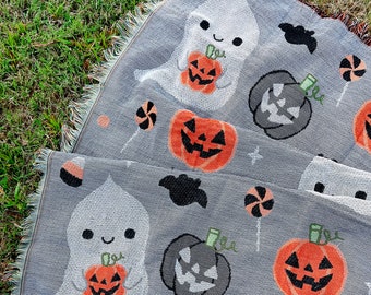 MCHIVER Halloween Throw Blanket Soft Cozy Flannel Pumpkin Witch Jack O Lantern Bed Blanket Lightweight Luxury Microfiber Bed Throw for Adult Great Gift 50x60inch MCHIVER Halloween Throw Blanket Soft Cozy Flannel Pumpkin Witch Jack O Lantern Bed Blanket Lightweight Luxury Microfiber Bed Throw for Adult Great Gift 50x60inch