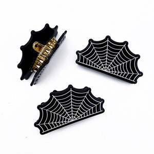 Spiderweb Claw Clip - Acrylic Jaw Clip