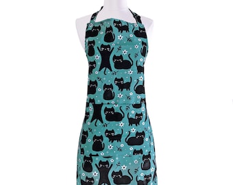 Floral Cat Apron