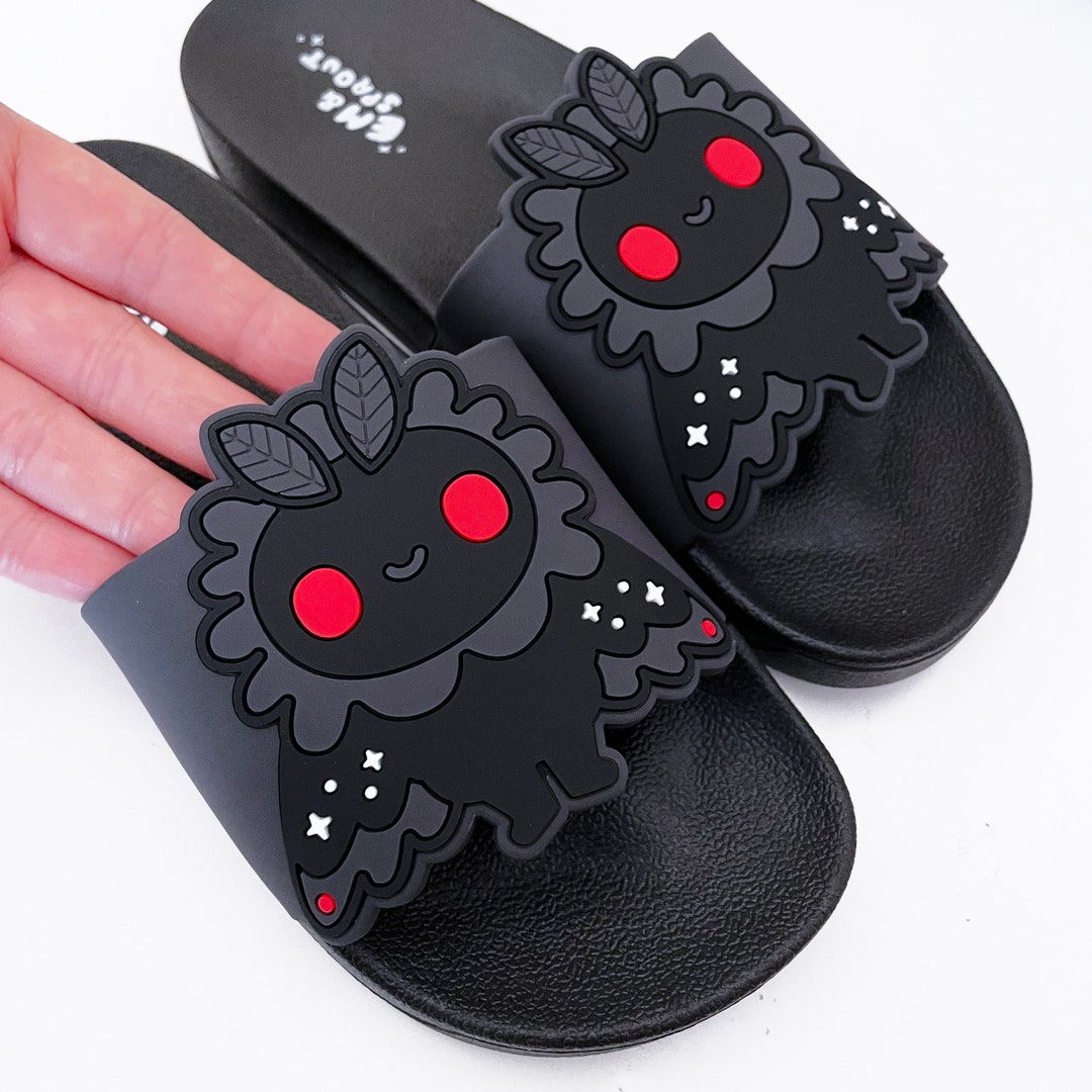 Mothman Slides - Women's Sizes 6-11 - Etsy