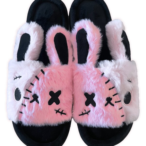 kensie bunny slippers
