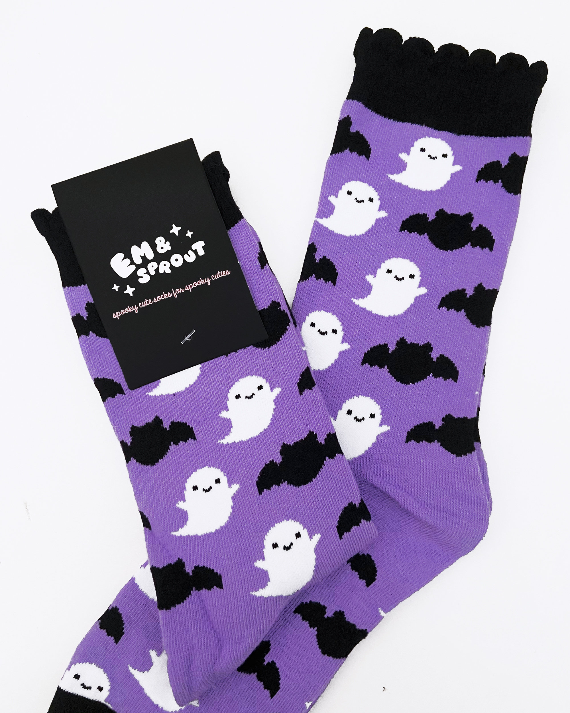 Bat & Ghost Socks