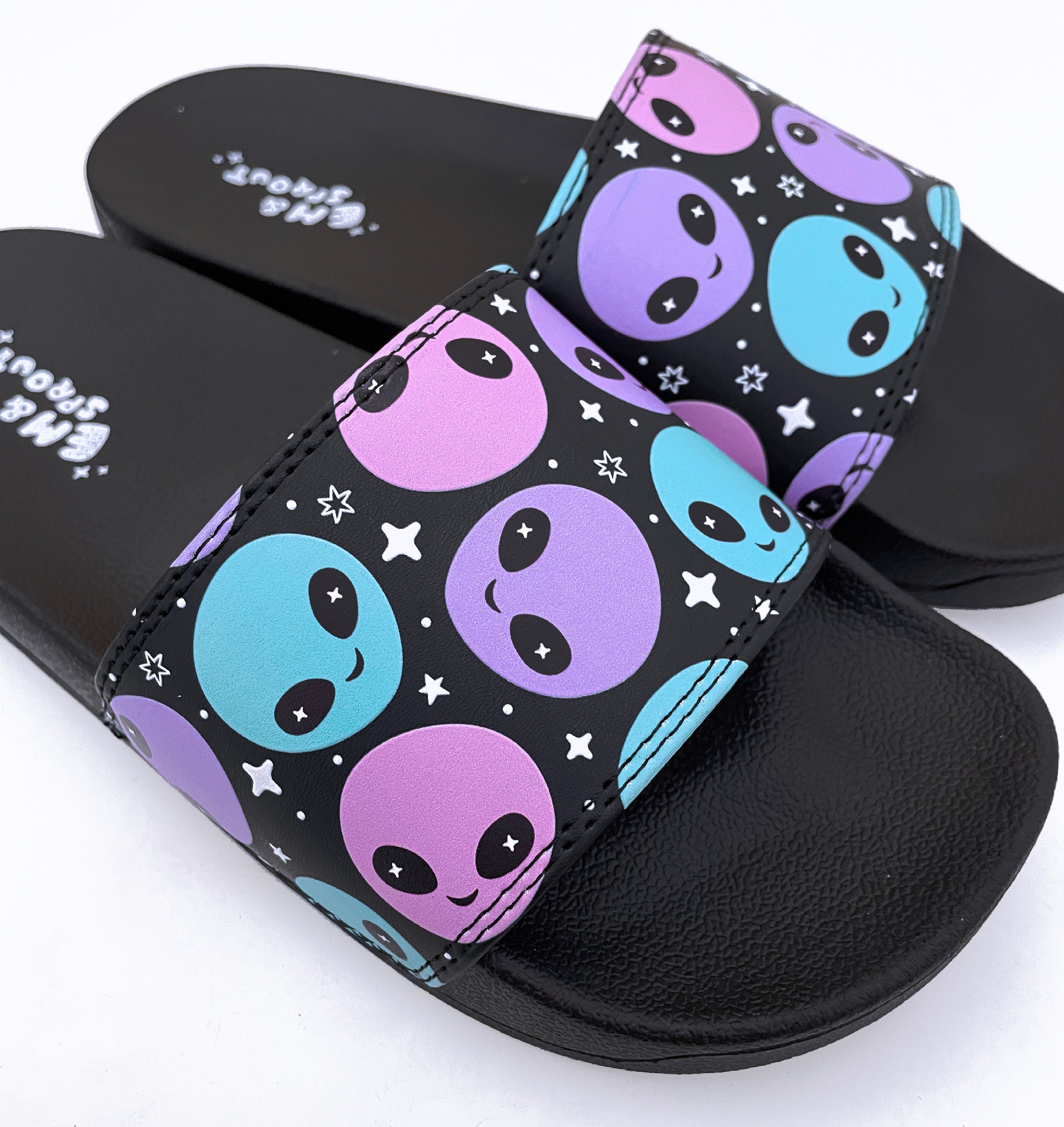 cute slides for women