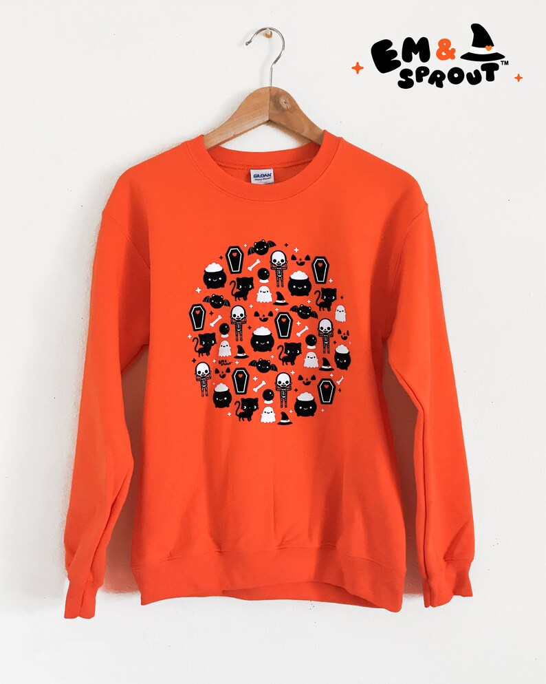 womens halloween crewneck