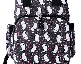 Floral Ghost Utility Backpack