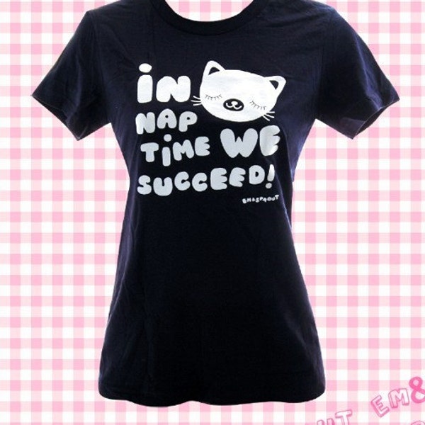 In Naptime We Succeed Ladies Tee - Size XL