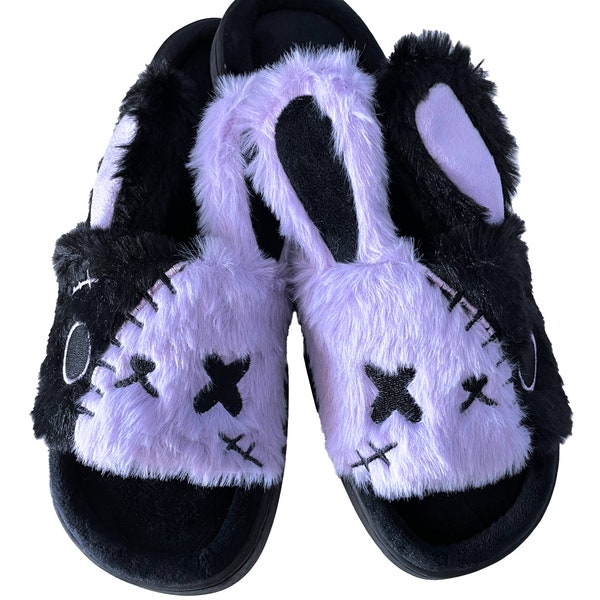 Franken Bunny Slippers - Choose Your Size!