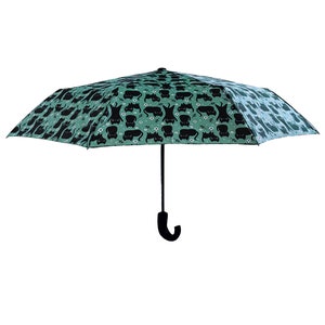 Floral Cat Umbrella