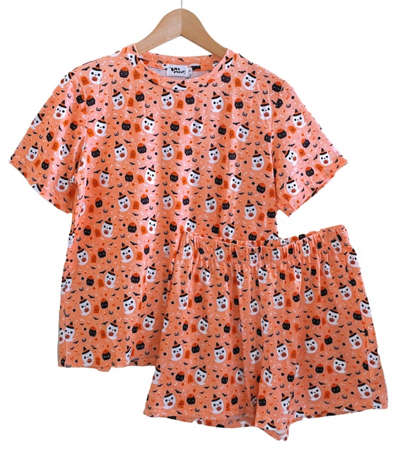 Ghost Witch Halloween Pajamas Sizes S to 4X Etsy