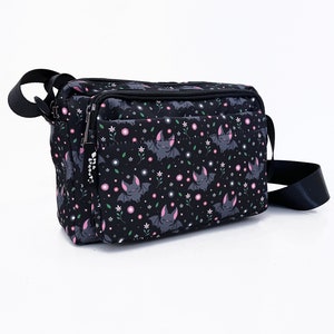 Floral Bat Crossbody Bag