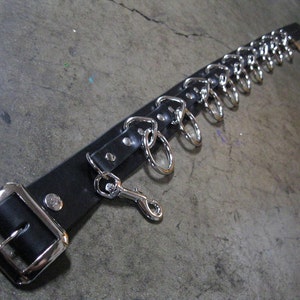 Ape Leather 9 Ring Bondage Belt image 3