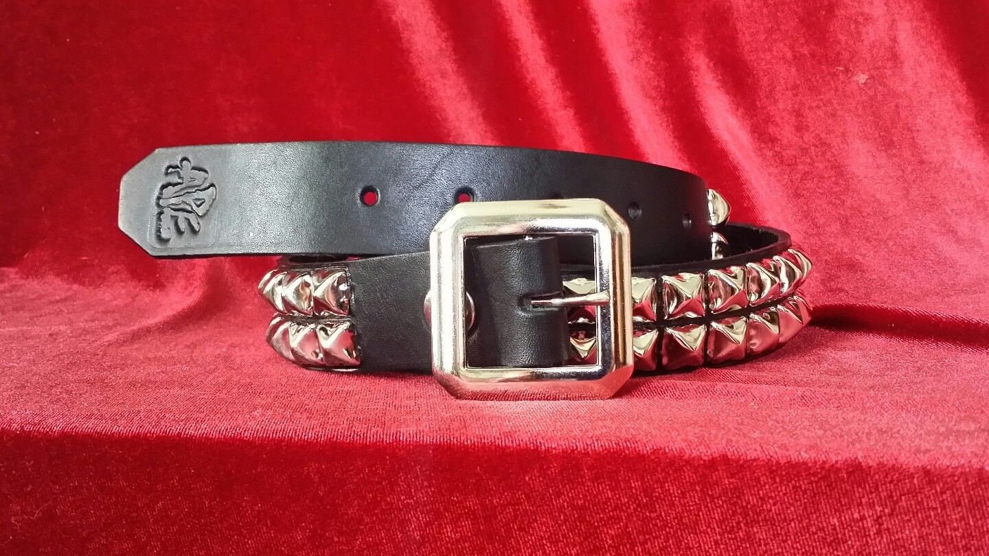 Black Leather Garter - Etsy