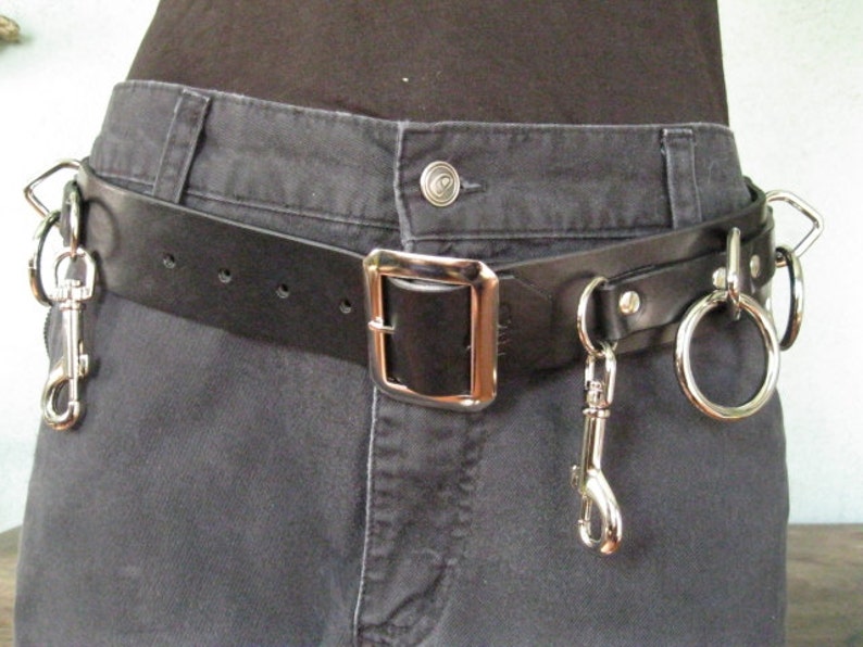 Ape Leather 9 Ring Bondage Belt image 4