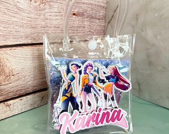 Kpop Demon Hunters Personalized Party Favor Bags, Custom candy bags, Kpop goodie bags