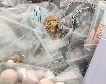 Mystery Box Vintage Jewelry All Wearable No Junk Small USPS Flat Rate Box FULL