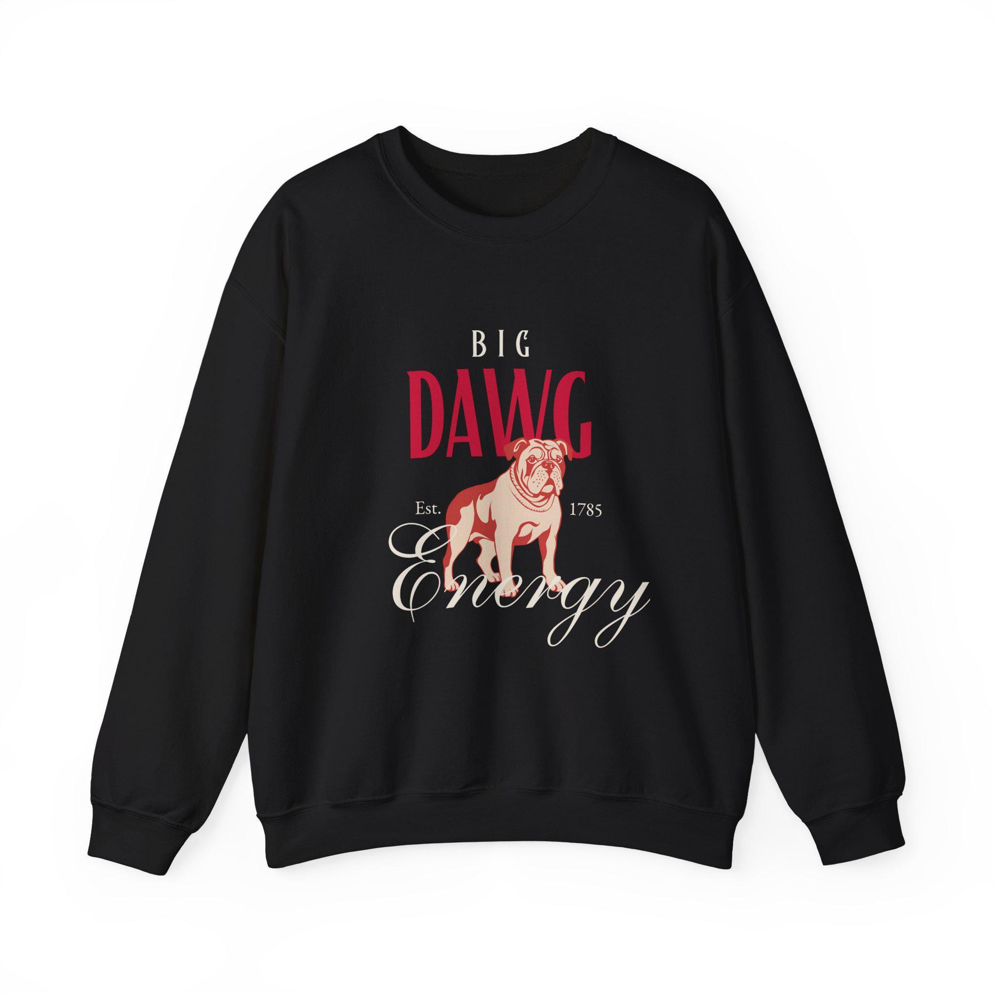 UGA Women s Football Sweatshirt Big Dawg Energy Etsy UK