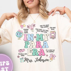 Comfort Colors® Paraprofessional Shirt, Para Squad Shirts, Funny Paraprofessional Shirt, Para Shirt Gift, Teacher Aide Shirt, Back To School