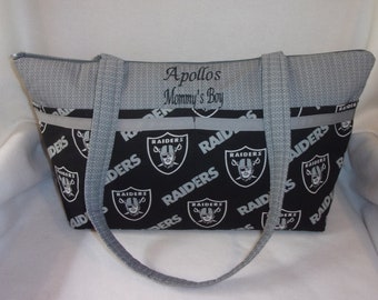 raiders baby diaper bag