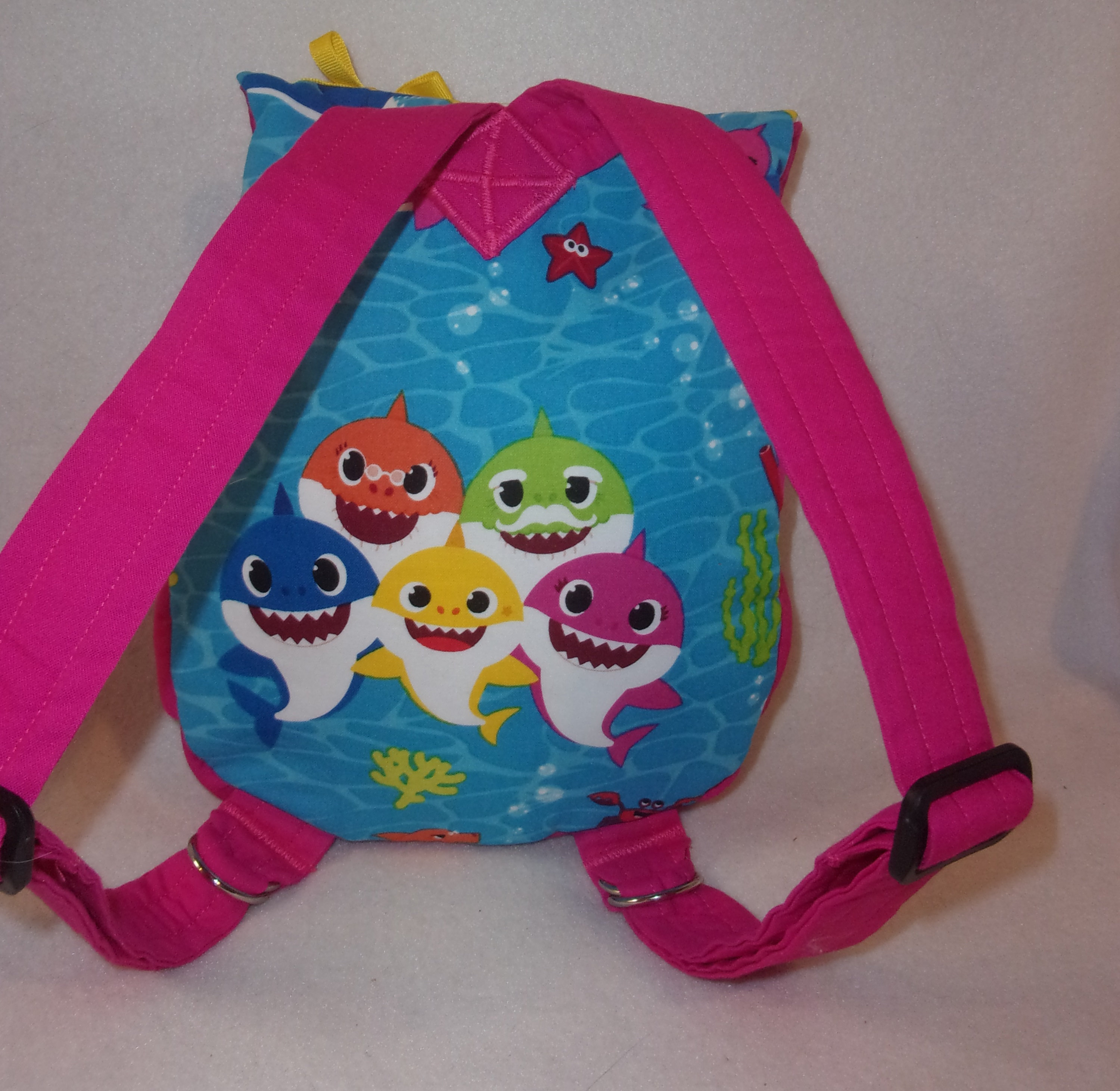baby shark mini backpack The Little Surfer Dude perfect for any outfit Baby Shark 11in Mini Backpack