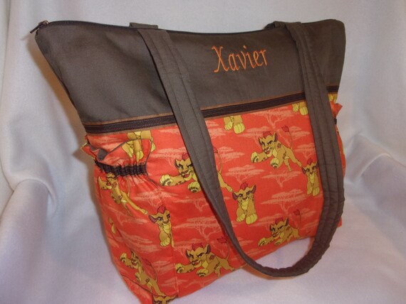 the lion king diaper bag