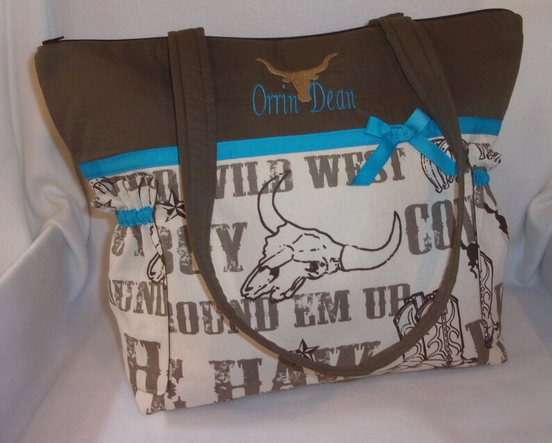 2021 Western theme Cowboy Cowgirl diaper bag purse Dad's Etsy
