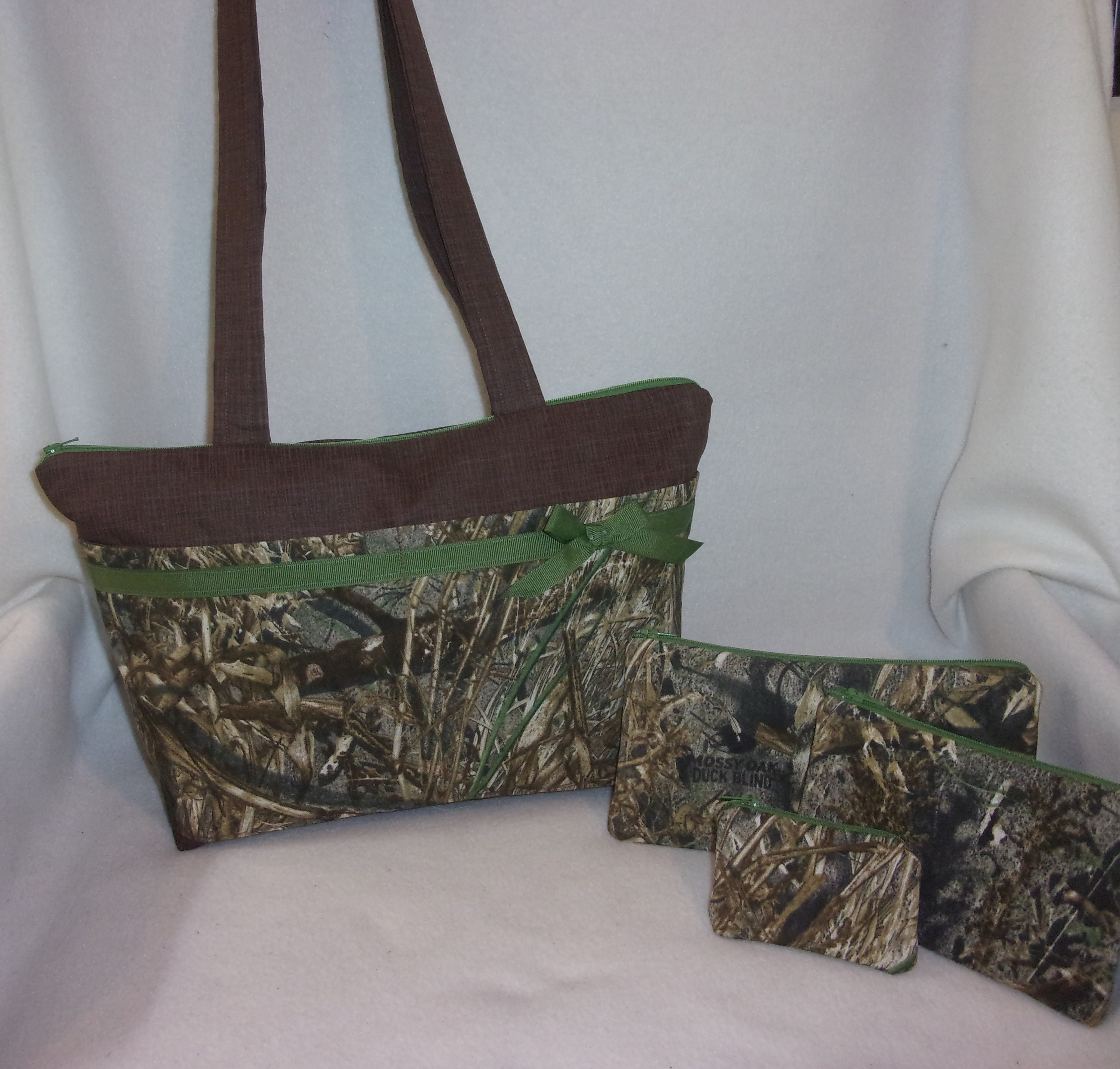OOAK Set Duck Blind Hunting Camo Set 10 Pocket Small Tote Pursematching  Pencil Case Coin Purse Mini Coin Retired Fabric Personalize Gift - Etsy