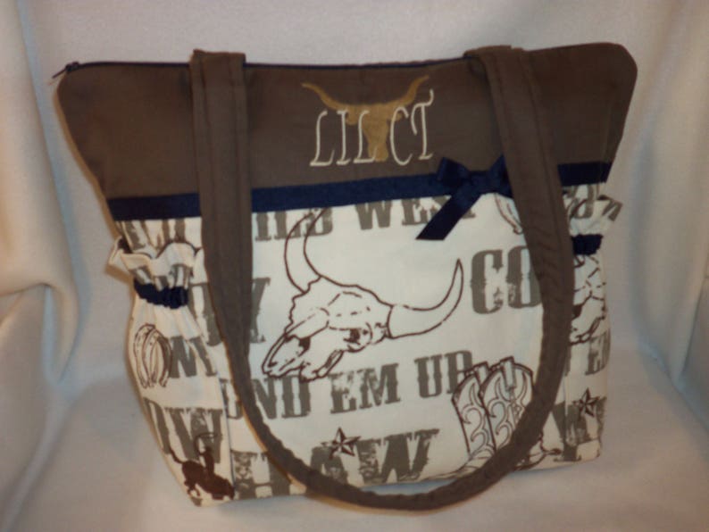 2021 Western theme Cowboy Cowgirl diaper bag purse Dad's Etsy