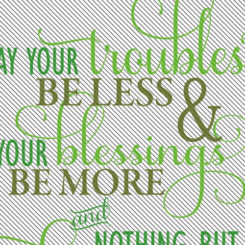 Irish Blessing Traditional Gaelic Blessing Celtic Irish - Etsy