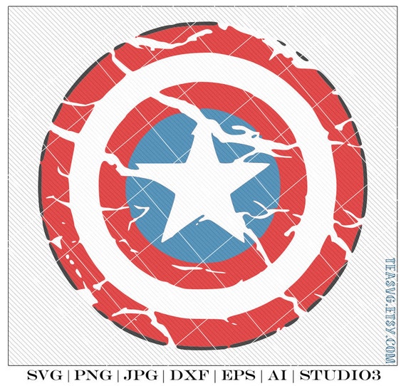 captain america shield backpack distressed