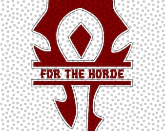 SVG: For the Horde Symbol
