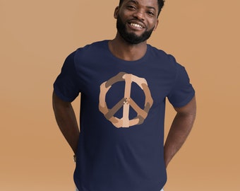 Peace Comes in All Colors - Bella+Canvas T-Shirt - BLM - Unity - Love - Social Justice - Inclusivity - Equity