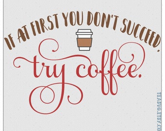 SVG: If at First You Don't Succeed, Try Coffee
