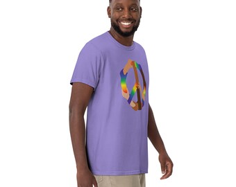 Peace Comes in All Colors - Heavyweight Comfort Colors T-Shirt - BLM - Unity - Love - Social Justice - Inclusivity - Equity