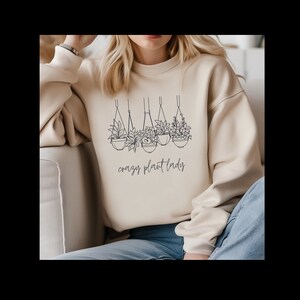 Crazy Plant Lady Unisex Heavy Blend™ Crewneck Sweatshirt