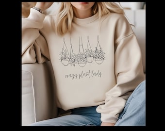 Crazy Plant Lady Unisex Heavy Blend™ Crewneck Sweatshirt