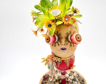 Assemblage de pots de fleurs Frogteesha