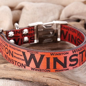 Personalized Leather Dog Collar with Name and Phone Engraving, Soft & Sturdy Pet Accessory, Custom dog collar, High quality dog collar